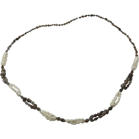 Vintage Seashell Multi-Strand Necklace - Picture 3 of 9